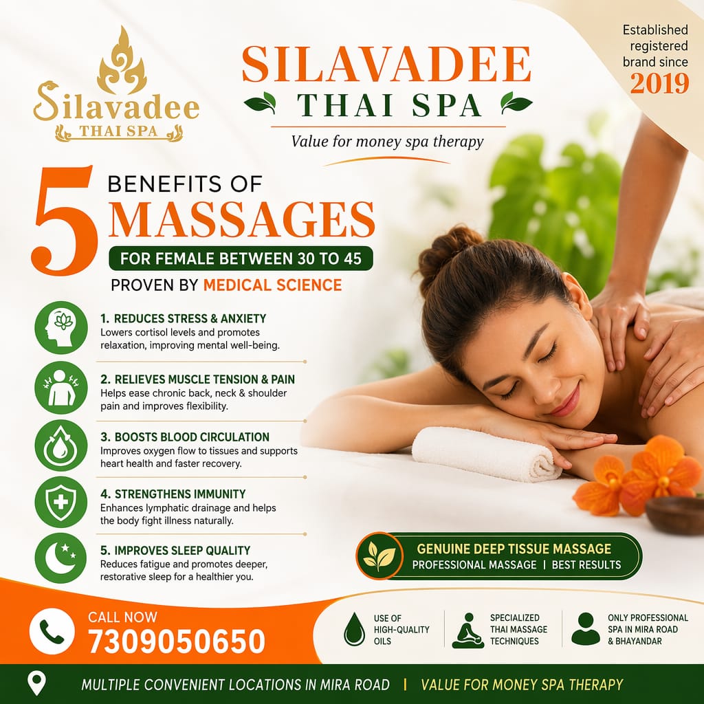 Silvade Thai Spa Poster